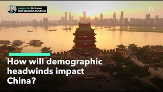 What are the demographic challenges facing China?