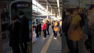 【通勤電車】寒い眠いけど今日も通勤。