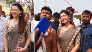 Actress Mehreen Visits Tirumala | Spark Movie Team Visuals @ Tirumala | Manastars