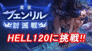 【グラブル】 HELL120フェンリルに挑戦してみた。