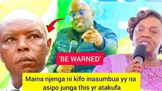 TOTAL CHADS!!!😯 SHOCKING PROPHECY ON MAINA NJENGA!!! APOSTLE MICHAEL MBANO!!😱