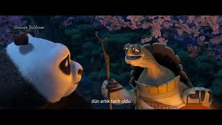 kung-fu panda özel sahnesi - dün artık tarih oldu yarın ise bir bilmece ama bugün sana hediyedir