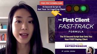 Free PDF: 15-Sec Script to Get Your First 3 Coaching Clients