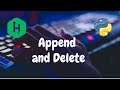 42 - Append and Delete | Implementation | Hackerrank Solution | Python