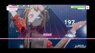 【ガルパ　プレイ動画】NormalかろうじてFullCombo  Poppin’Party StarBeat