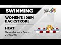 KL2017 29th SEA Games |  Swimming - Women's 100m Backstroke HEAT | 21/08/2017