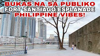 BUKAS NA SA PUBLIKO  ANG FORT SANTIAGO ESPLANADE. TATAK FILIPINO. INTRAMUROS MEGA RESTORATION