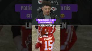 No way Patrick Mahomes was coming out of the game #NFL #Chiefs