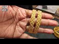 grt gold kada bangles gold fancy bangles 12grams to 40 grams new gold bangles designs