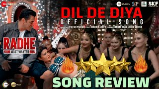 Dil De Diya - Song Review, Radhe Item-Song |Salman Khan, Jacqueline Fernandez | Himesh Reshammiya