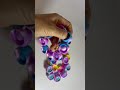 Tie dye bubble pop bangle bracelet