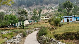 beautiful village life in nepal darchula hikila village