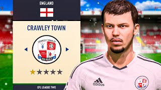 I Rebuilt Crawley Town With Youth Academy ONLY