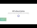 SQL Tutorial: All about joins