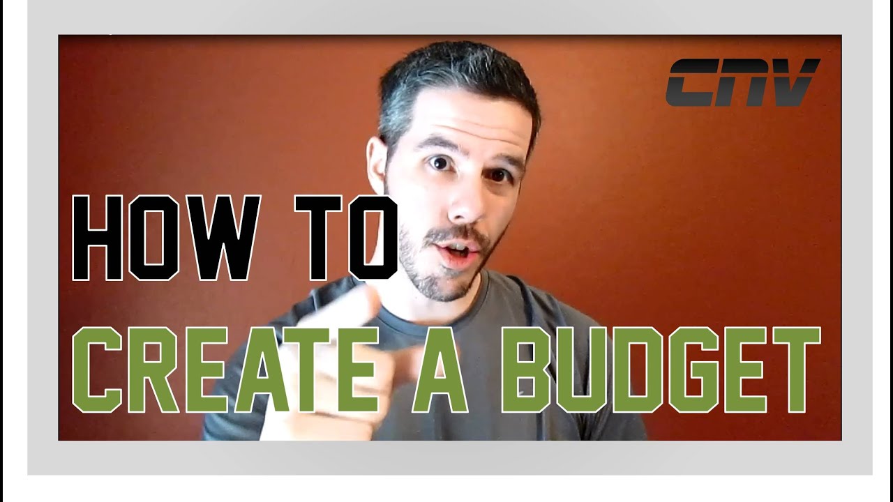 How To Create A Monthly Budget Youtube