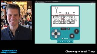 MakeCode Arcade Game of the Week: Hangman @adafruit @johnedgarpark #adafruit @MSMakeCode #makecode