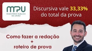 Concurso MPU 2025: como fazer redação dissertativo-argumentativa (discursiva) e garatir 33% da nota