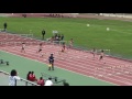 2017 茨城県高校総体陸上 女子100mh準決勝1組