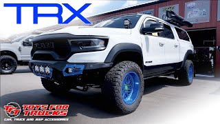 RAM TRX gets Desert Designs Front & Rear Bumpers + LED Lighting