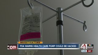 FDA warns common medical device could be hacked