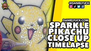 Sparkle Pikachu Close Up Tattoo Timelapse