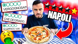 🍕MANGIO nella PIZZERIA PEGGIO VALUTATA di NAPOLI!!! *nauseato*