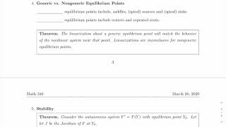 Linearization Part 2