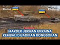 Kendaraan Tempur Infanteri Marder Jerman dan Tank Ukraina Kena Serangan Drone FPV Rusia