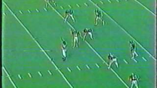 1983 Baylor vs BYU football -- opening kickoff