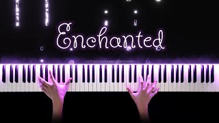 Taylor Swift - Enchanted | Piano Cover with Strings (with Lyrics & PIANO SHEET)