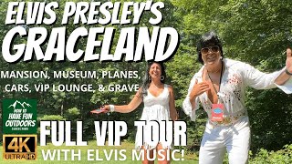 Elvis Presley's Graceland Ultimate ELVIS VIP Tour!  The Home of Elvis Presley