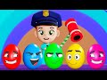 Baby Surprise Eggs Kids Songs | Kids Songs and Nursery Rhymes | Lights Kids 3D