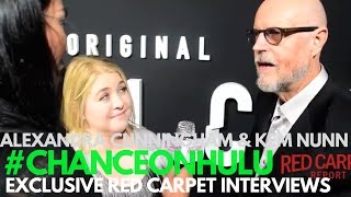 Alexandra Cunningham & Kem Nunn interviewed at the Red Carpet Premiere of "Chance" on Hulu