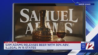 New Samuel Adams beer is illegal in 15 states
