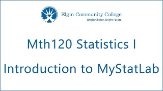 Mth120 - Introduction to MyStatLab