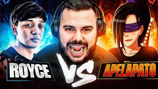 PVP ENTRE ROYCE 👹 VS APELAPATO LA LAYENDA DE BRASIL 😱 !! Y ESTO FUE LO QUE PASO !! 😱