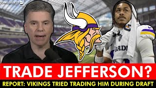 MAJOR Justin Jefferson Trade Rumors + Vikings TWEAKING J.J. McCarthy Mechanics