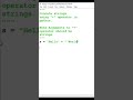 how to concatenate multiple strings using plus operator in python #shorts #python #pythontricks
