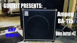 Guitkits Video Journal #42: Ampeg BA-115