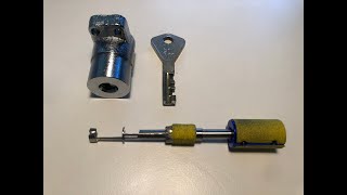 locksport: Abloy Profile cylinder lock picked \u0026 gutted