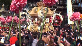 2014 平成26年 灘のけんか祭り（本宮） 東山屋台 登場～宮入