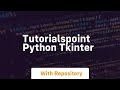 tutorialspoint python tkinter