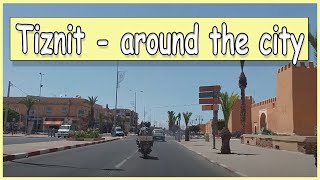 Tiznit Morocco - around the city - Driving downtown