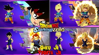 Dragon Ball Sparking Zero Mods : Goku Jr - Vegeta Jr