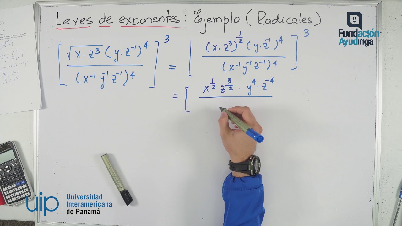 Leyes De Los Exponentes - Exponentes Radicales | Teoría Y Ejercicios ...