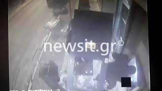 Σπείρα ανατίναζε ATM - Βίντεο ντοκουμέντο