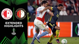 Slavia Praha vs. Feyenoord: Extended Highlights |UECL Quarterfinals - Leg 2| CBSSports Golazo Europe