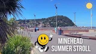 Exploring MINEHEAD in SUMMER | Promenade Walk| Harbourside | Blenheim Gardens | Town Centre