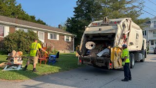 MEGA Disposal Garbage Truck VS Summer Bulk Collection