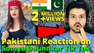 Pakistani React on Somya Daundkar Latest Tranformation Slowmo TIKTOK VIDEOS 2024 | Reaction Vlogger